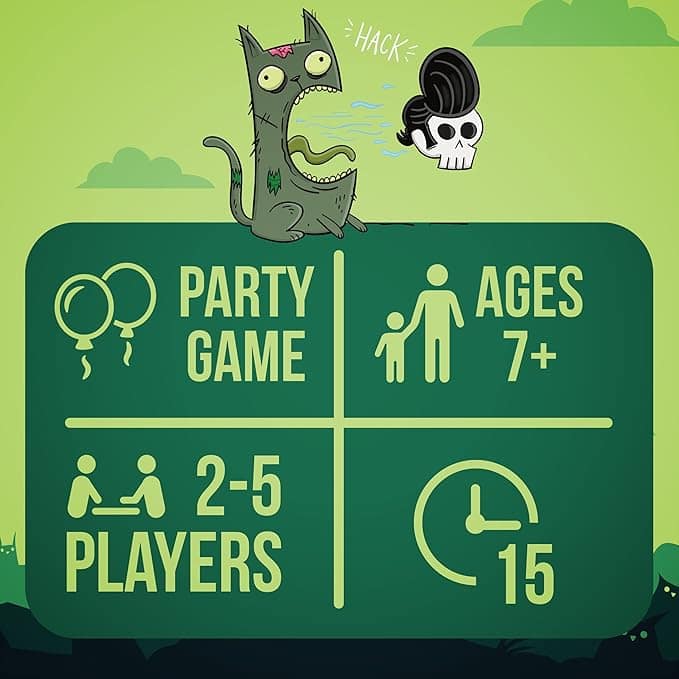 exploding zombie kittens card game